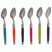 JEAN DUBOST Coffret de 6 cuillères de table - Laguiole Tonic Mix - 035-1053771