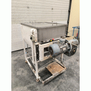 Mélangeur à pales à double arbre en acier inoxydable 430 litres - référence : c13917