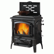 NORDICA poêle à bois vintage isettacclean - noir isettacclean