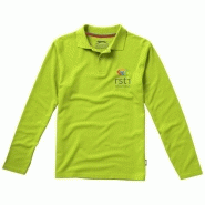 Polo manche longue pour homme - Référence Point 33106685 - Maille piquée 100% coton peigné 180 g/m² Polo manche longue pour homme - Référence Point 33106685 - Maille piquée 100% coton peigné 180 g/m²
