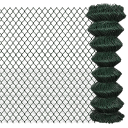 Vidaxl clôture à mailles losangées acier 1,25x25 m 140350