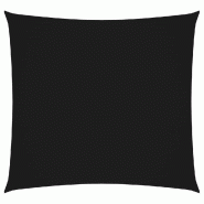 VidaXL Voile de parasol tissu oxford carré 6x6 m noir Modèle Sirius Advance - noir 135747