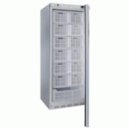 Armoire de congélation statique inoxydable 600 lts + 13 paniers - 780x740x1870 mm - 150 W 230/1V - 7569240C Eurast - inox 7569240C Armoire de congélation statique inoxydable 600 lts + 13 paniers - 780x740x1870 mm - 150 W 230/1V - 7569240C Eurast - inox 7569240C