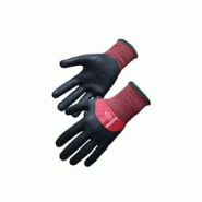 Gant Anti Coupure SINGER Taille 11 Tricoté Nitrile Enduit Picots Pouce et index renforcés Paume mousse - noir 3701107701889 Gant Anti Coupure SINGER Taille 11 Tricoté Nitrile Enduit Picots Pouce et index renforcés Paume mousse - noir 3701107701889