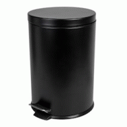 García de Pou Garcia de Pou Poubelle À Pedale Avec Réceptacle Intérieur 20 L Ø 29,5X44 Cm Noir Acier - noir acier 268.47 García de Pou Garcia de Pou Poubelle À Pedale Avec Réceptacle Intérieur 20 L Ø 29,5X44 Cm Noir Acier - noir acier 268.47