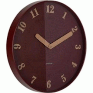 Horloge murale polypropylène Amena rouge Karlsson - rouge 8714302772337 Horloge murale polypropylène Amena rouge Karlsson - rouge 8714302772337