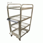 ITALCONCEPT L2G Chariot Drive 12 Sacs Avec Systeme De Frein, 1875 x 816 x 575mm - 3616350137937