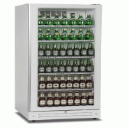 KLIMAITALIA Frigo, présentation des boissons. Porte en verre à l’infini. LED. 210 bouteilles 50 cl. 560 boîtes 33 cl. T° 0°C/+10°C. Mod. ICOOL