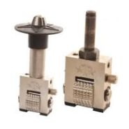 Numéroteur Sirius - 6 molettes nickelées - marquage en creux pour métal et plastique