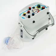 O-two carevent mri - respirateur portable pneumatique compatible rmn