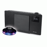 Pickering MICRO CHAINE CD  M-60-BT - 2x20W - CD, CD-R/RW, MP3 - Radio FM Horloge, Réveil , CD, USB/Sonnerie - Bluetooth - Lumière OVNI - 3666638038883