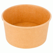 Pot glace carton kraft 150ml - par 50