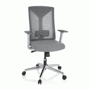 Siège de bureau / Siège pivotant HALIFAX Tissu / Tissu maille gris hjh OFFICE - gris polyester 751008_0
