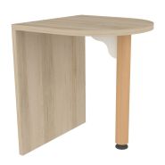 Table arrondie - Réf. JI.TA - Dimensions L420mm x H500mm x P420mm - Pour crèches et collectivités Table arrondie - Réf. JI.TA - Dimensions L420mm x H500mm x P420mm - Pour crèches et collectivités