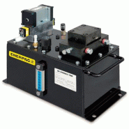 ZAJ06505M1, Pompe hydraulique pneumatique, Pressure and Tank Manifold, 1,0 l/min débit d'huile à 140 bar