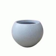 Jardinière ronde en polyéthylène gris Swing Roto - RT-6693_G Jardinière ronde en polyéthylène gris Swing Roto - RT-6693_G