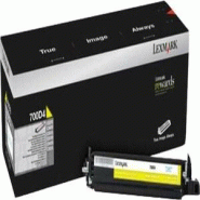 Lexmark CS310/CS410/CS510/CX310/CX410/CX510 Jaune Révélateur ORIGINAL - 70C0D40/700D4 - 70C0D40