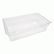 Maxima Récipient gastronorm - 1/1 GN - profondeur 15 cm - polycarbonate – 52.3 × 32.2 × 14.9 cm - AKS-09367912