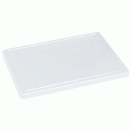 Planche à découper en blanc pour fromage, 450x300 mm - VIRTUS - 7864849770226