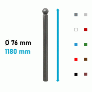 Potelet boule Ø 76 City