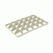 Séparateur 24 cases pour bacs à verres Séparateur supérieur 4x6 cases | Ø86 mm Séparateur 24 cases pour bacs à verres Séparateur supérieur 4x6 cases | Ø86 mm