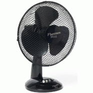 Ventilateur de table noir Ø35cm - 40 Watts - 3 niveaux de puissance - Silencieux - Garantie 5 ans Ventilateur de table noir Ø35cm - 40 Watts - 3 niveaux de puissance - Silencieux - Garantie 5 ans