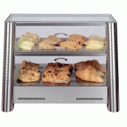 Vitrine chauffante 2 niveaux Sofraca