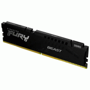 16 go 5200 mt/s ddr5 cl40 dimm fury beast black