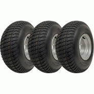 18x6.50-8 Tondeuse à gazon Pneu sur jante 4Ply Wanda P332 4x100mm PCD Rim (Set of 3) 18x6.50-8 Tondeuse à gazon Pneu sur jante 4Ply Wanda P332 4x100mm PCD Rim (Set of 3)