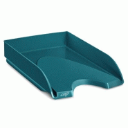 CEP Lot de 10 Corbeille à courrier Riviera, 24x32, en polystyrène choc, coloris émeraude - 3462159014869