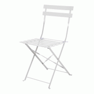 Chaise de terrasse plusieurs couleurs Bolero - lot de 2 -_0