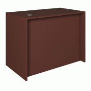 Comptoir Alias L120xP60xH90cm - lie de vin