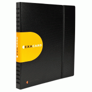 Exacompta Lot de 5 Porte-cartes EXACARD, reliure spiralée, 320 vues - 3130630752349