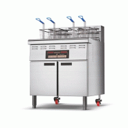 Friteuse électrique  4 X 14 litres - CUIRASSÉ 124 - 380v - inox 0698147299847