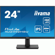 Iiyama ProLite écran plat de PC 60,5 cm (23.8") 1920 x 1080 pixels Full HD LED Noir Iiyama ProLite écran plat de PC 60,5 cm (23.8") 1920 x 1080 pixels Full HD LED Noir