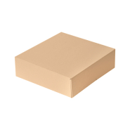 INNOVANT : Boites patissières en carton ondulé nano-micro naturel THEPACK® - BTPATCTONMMR-GP04_0