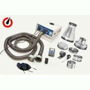Kit complet pour mesurer l'ÉtanchÉitÉ À l'air des rÉseaux, 0 À 55 l/s, 0 À +/- 7000 p