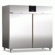 KLIMAITALIA Armoire ventilée inox de 1400 litres en classe A. Dégivrage auto. LED. T° -2°C/+8°C. Dim. LxLxH 142x87,5x209 cm. AXF1600TN - 4542