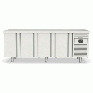 Meuble 700 adossé positif traversant - 4+4 portes pleines - PMFCG-250