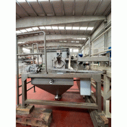 Moulin à broches attp k-160 inox skid 316 + filtre à manchon + trémie jamais utilisé