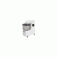 Pétrin à spirale professionnel - restoitalia -  l400 x p630 x h700 mm - 21l - 230 v. / 380 v - 1hp / 0,75kw