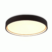 Plafonnier LED 29W 3260 lm 2300+3000+4000K noir mat - Trio - Doha - noir métal 4017807575002