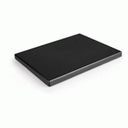 Planche à découper en polyéthylène noir 60 x 40 x 2 CM de Lacor - noir 60605 Planche à découper en polyéthylène noir 60 x 40 x 2 CM de Lacor - noir 60605