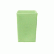 PLAST'UP ROTOMOULAGE Pot de fleur carré suerte 109l - VERTPISTACHE - vert plastique 0637962081855