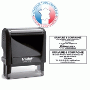 Trodat printy 4915 | empreinte 6 lignes 70 x 25 mm offerte référence: 007-trodat-printy-4915