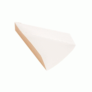 Base de pizza en carton kraft 21x16,5x3,5cm 200un - 6621451