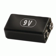 CHAUVIN ARNOUX - Pile de remplacement 9V - Compatible 6LR61, 6LF22, 1604A - Technologie alcaline - Livrée unitairement