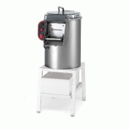 Éplucheur Sammic PI-10 230-400/50/3N, 10 kg par cycle, acier inoxydable, rendement 200-240 kg/h, minuterie 0-6 min, 370 W, IP65, couvercle sans BPA -