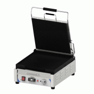 Grill Panini XL Premium Rainurée - Rainurée avec minuteur – Casselin, 2400 W, 220 V - MONO