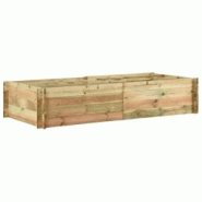 Helloshop26 - Jardinière pour légumes bois de pin imprégné 197 x 100 x 40 cm 02_0000838 - 3000071711536 Helloshop26 - Jardinière pour légumes bois de pin imprégné 197 x 100 x 40 cm 02_0000838 - 3000071711536